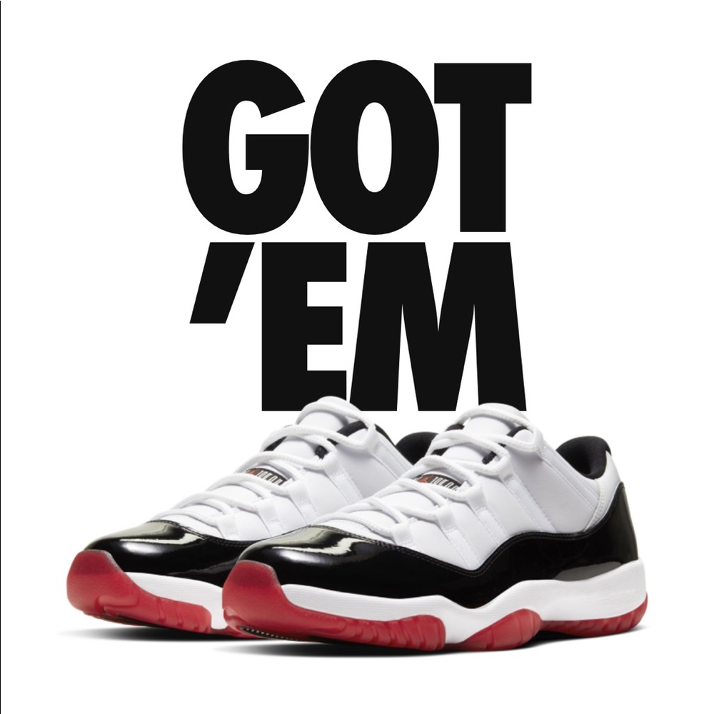 Air Jordan Retro 11 Low Concord Bred